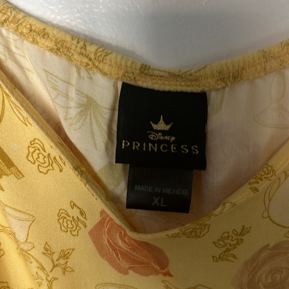 Disney Princess Beauty And The Beast Dress Xl - image 3